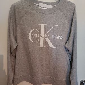 Calvin Klein sweatshirt size extra large NWT Grey